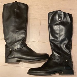 Tory Burch Colton Leather Riding Boots. Size 11.